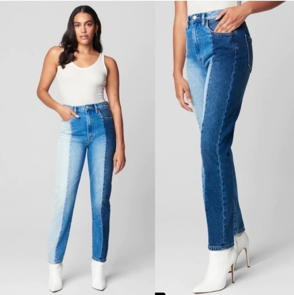 Anthropologie Blank NYC The Bleecker Ultra High Rise Skinny Multi Wash‎ Size 30 - Picture 1 of 10